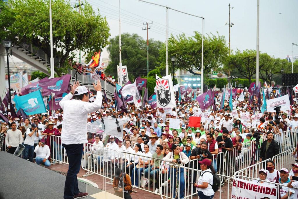 Desde Atizapán, Mario Delgado llama a votar “Todo Morena” este 2 de junio