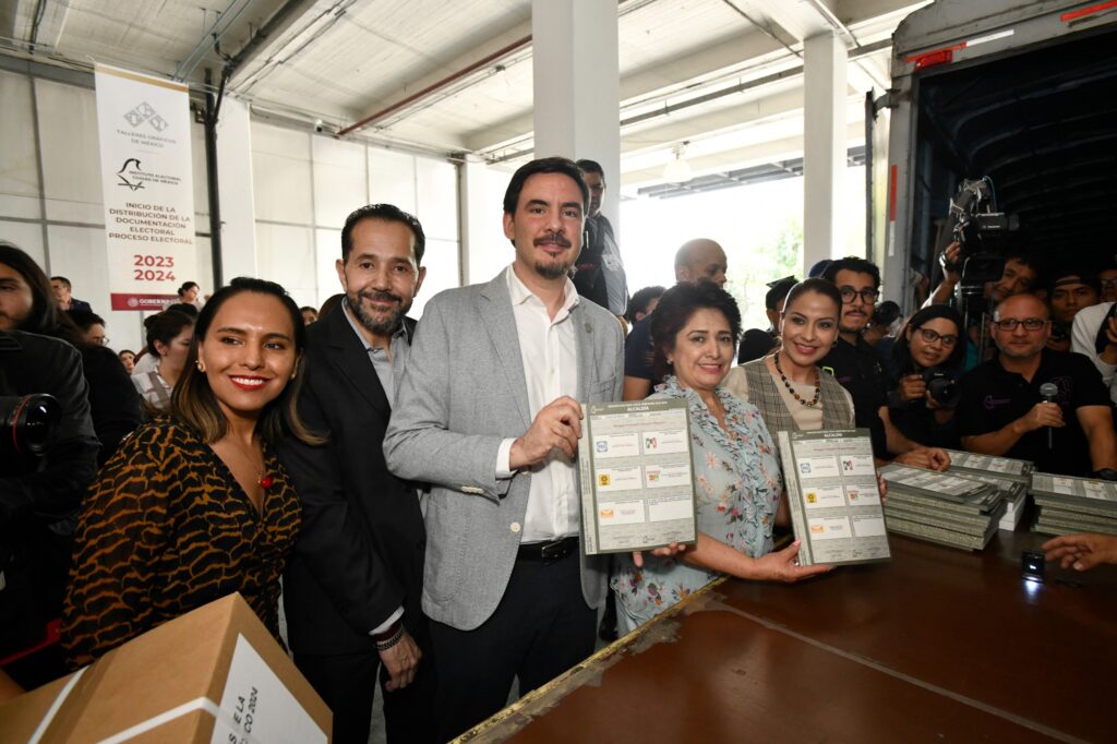 Inicia IECM distribución de documentación electoral