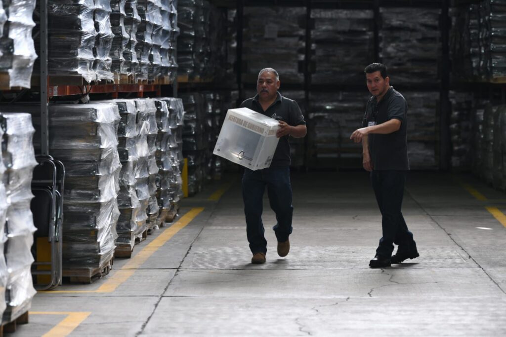 Listos los materiales electorales que se utilizarán en la CDMX