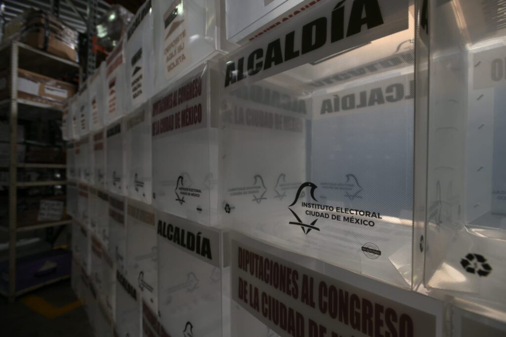 Listos los materiales electorales que se utilizarán en la CDMX