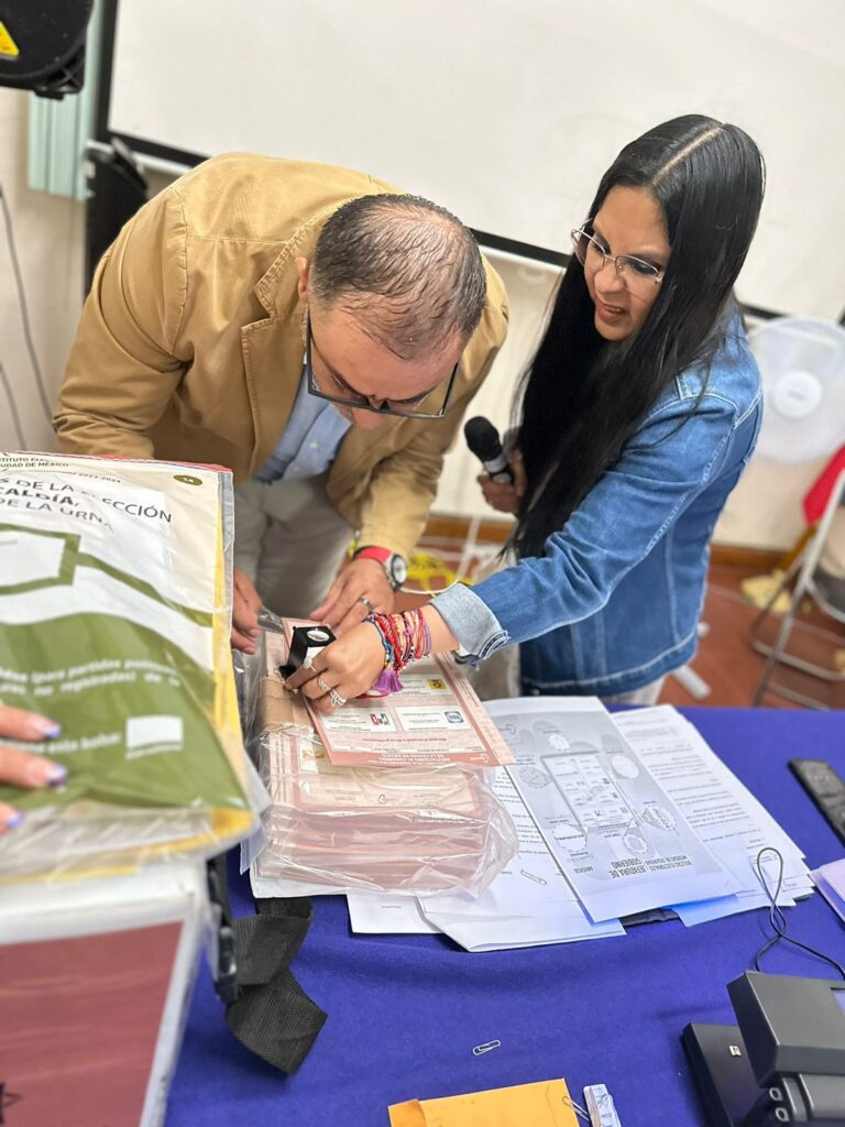 IECM verifica medidas de seguridad de boletas electorales