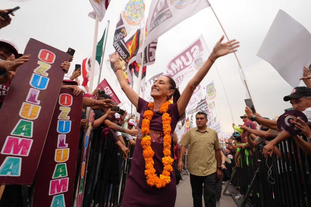 Sheinbaum cierra campaña comprometida con el bienestar para México