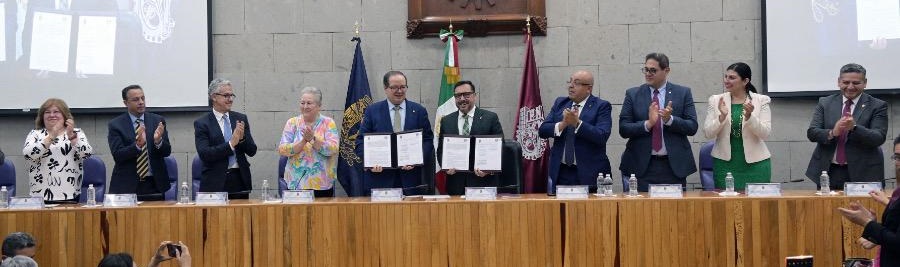 IPN y UNAM firman convenio para impulsar la sustentabilidad y la investigación.