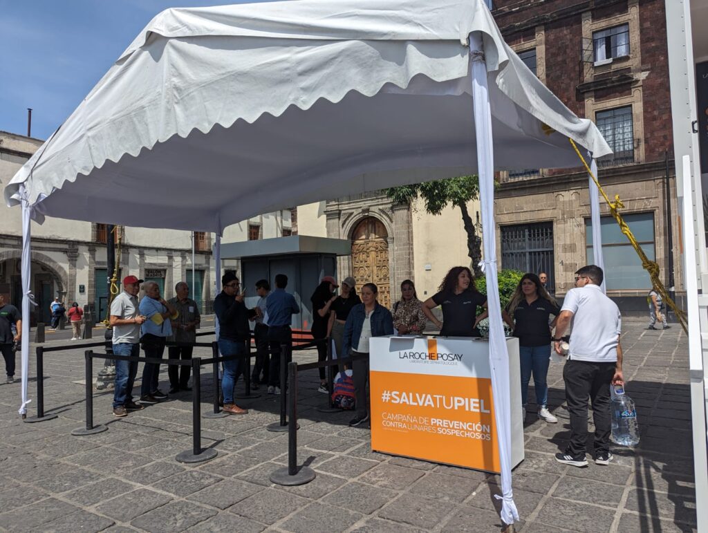 Campañas de salud visual y detección de cáncer de piel en el Centro Histórico