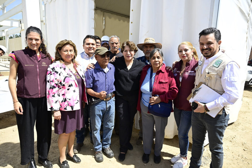 Supervisan gobiernos Federal y del Edoméx obra de Hospital en Atenco