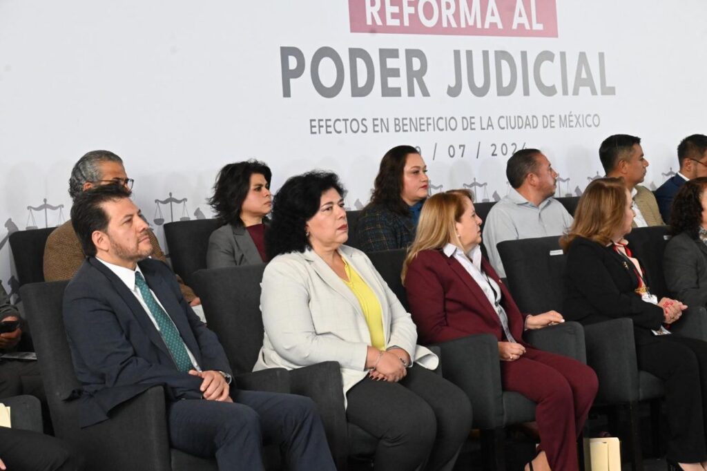 Poder Judicial: Congresistas de la CDMX apoyan reforma