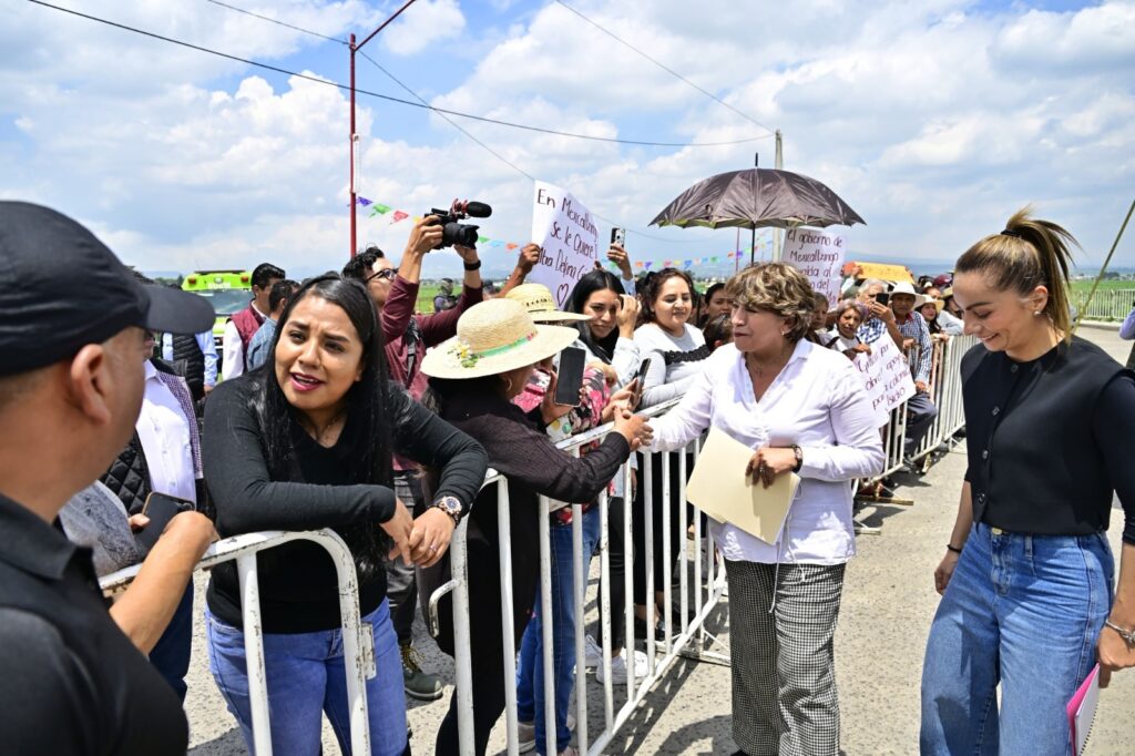 Delfina Gómez invertirá más de 85 mdp en obras de infraestructura