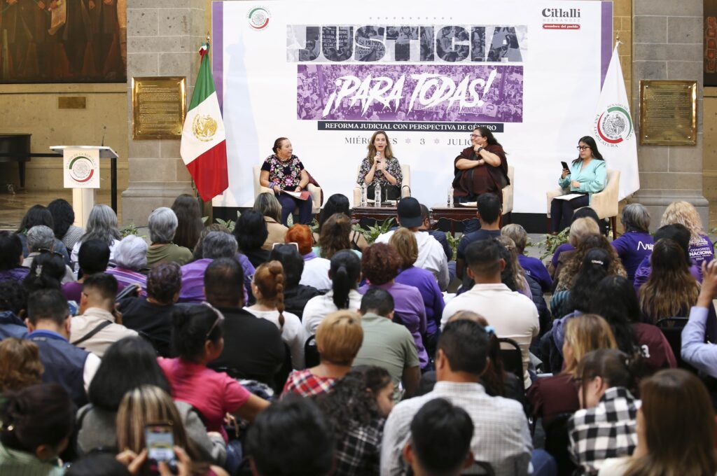 Senado destaca que sistema judicial mexicano tiene una deuda con las mujeres