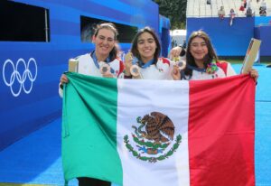 Que nuestros atletas en París 2024 encumbren a México: Marcela Guerra