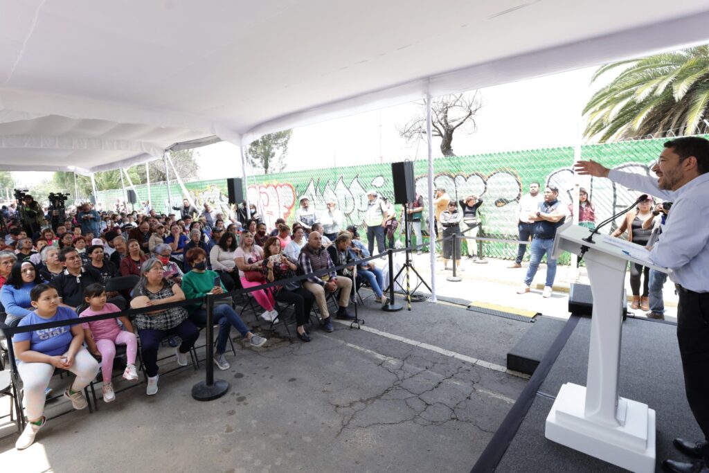 Inaugura Martí Batres cárcamo de bombeo y dos colectores en Iztacalco