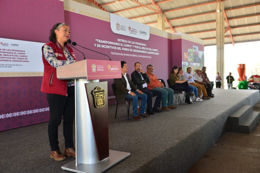 Apoya Gobierno Edoméx a productores de cebada de la región de Teotihuacán