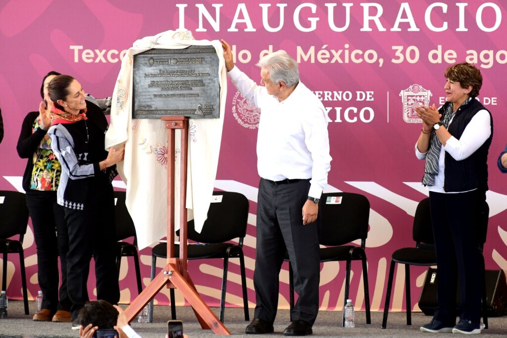 Asiste Delfina Gómez a la inauguración del Parque Ecológico Lago de Texcoco