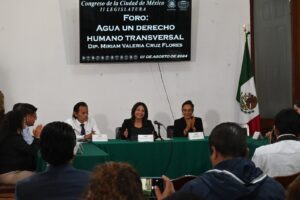 Congreso realiza foro para analizar problema hídrico en CDMX