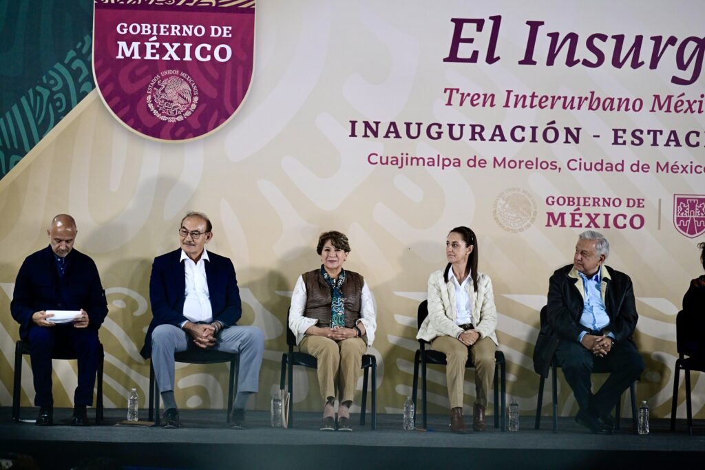 Inauguran segunda etapa del Tren México-Toluca