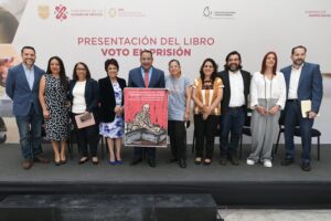 Presentan IECM y SSC libro sobre el voto en prisión preventiva