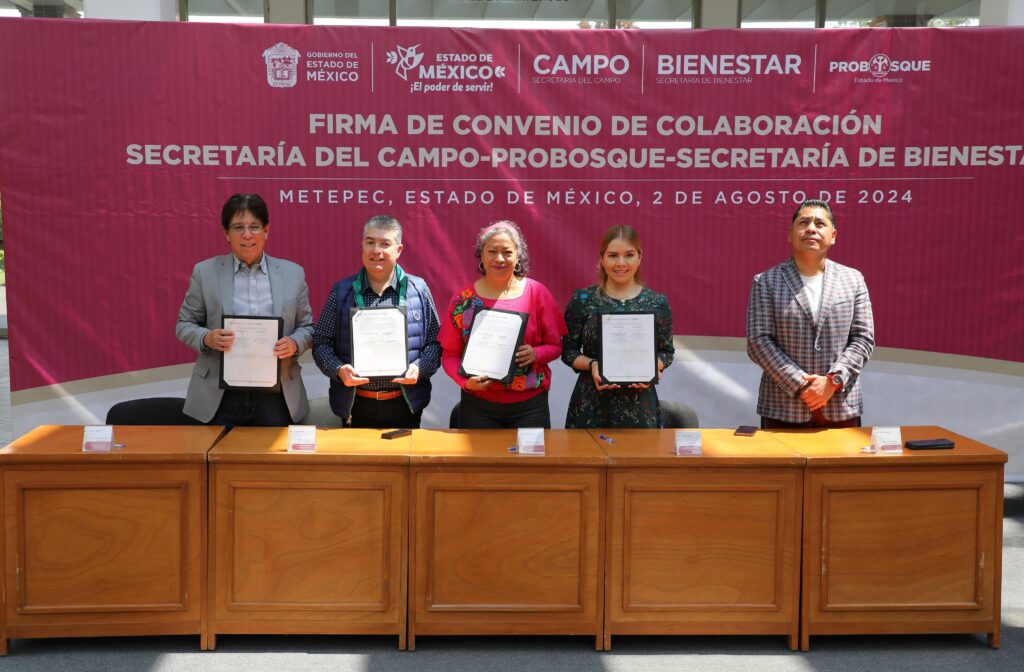 Secretarías de Bienestar y del Campo garantizan sustentabilidad en el Edoméx