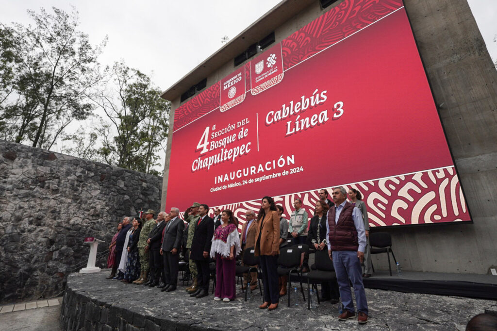 López Obrador inaugura 4ta Sección de Chapultepec y Línea 3 del Cablebús