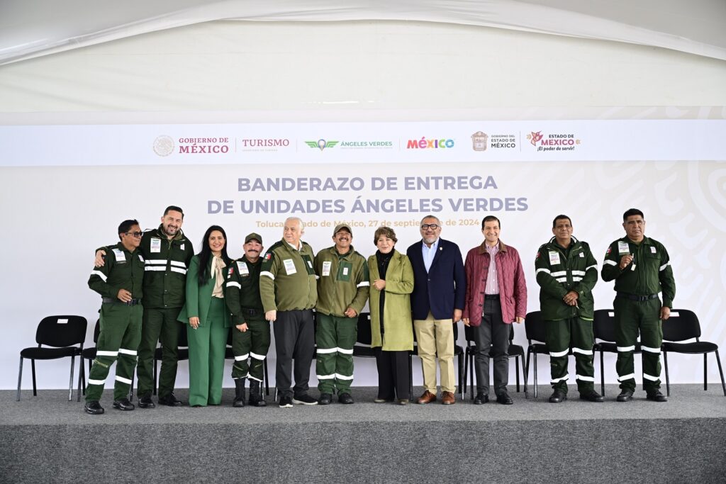 Ángeles Verdes estrenan unidades para auxilio vial en carreteras del Edoméx