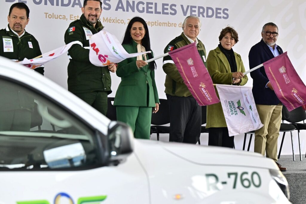 Ángeles Verdes estrenan unidades para auxilio vial en carreteras del Edoméx