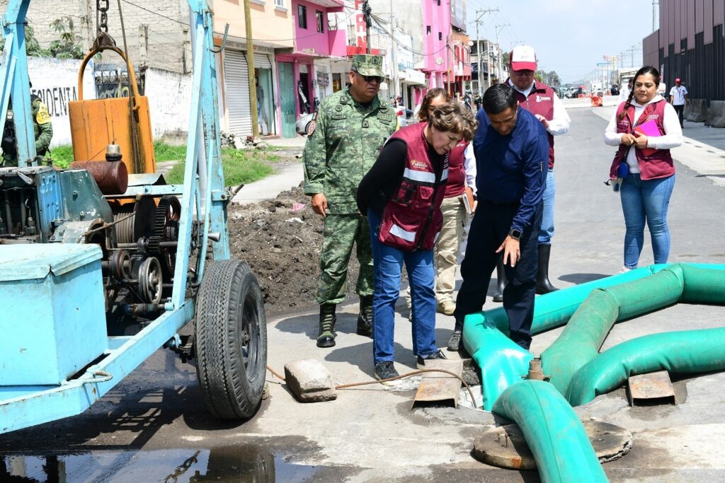 Asegura Delfina Gómez que “No nos vamos de Chalco hasta resolver”