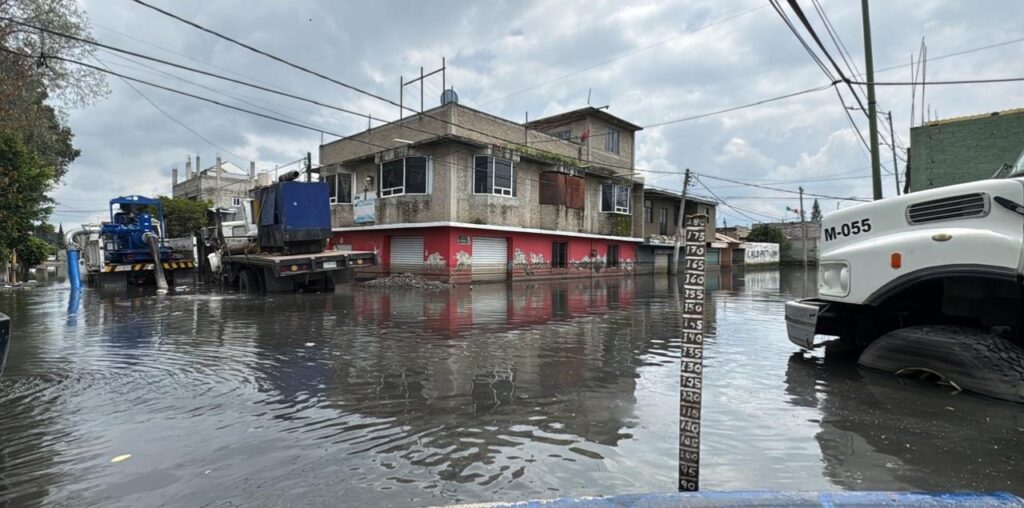 Chalco: Continúan los esfuerzos de autoridades para mitigar inundaciones