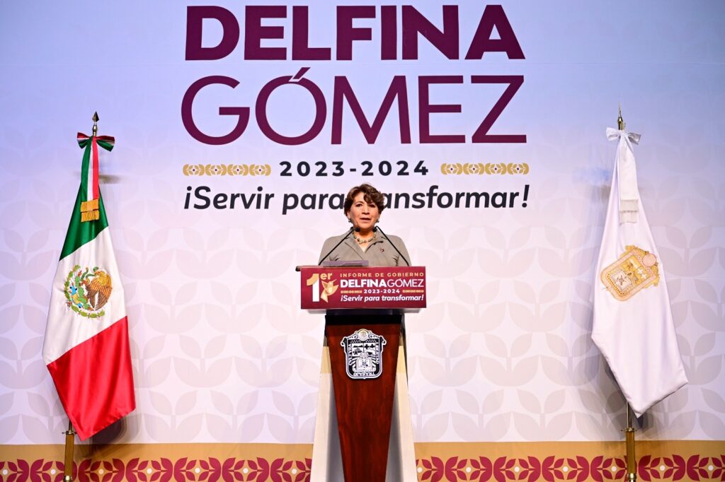 Delfina Gómez presenta su 1er Informe de Gobierno