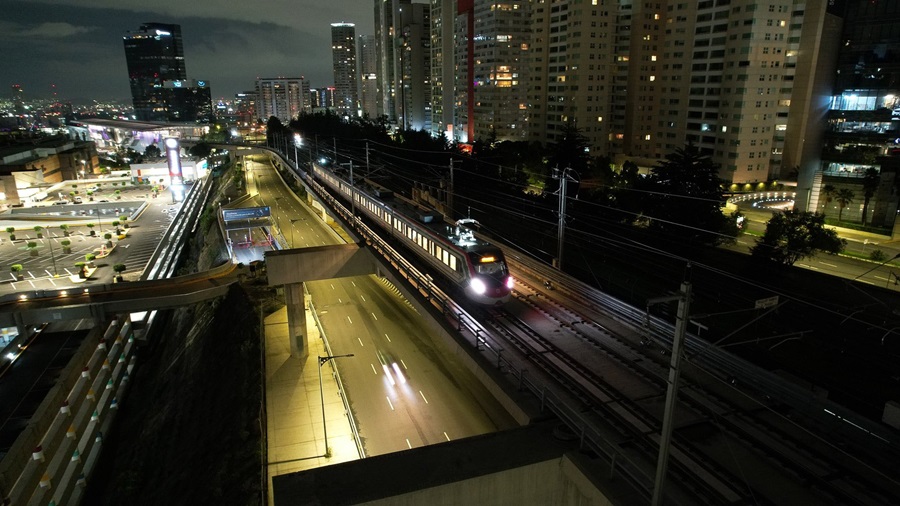 Destaca Batres beneficio por inauguración de nueva estación del Tren “El Insurgente”