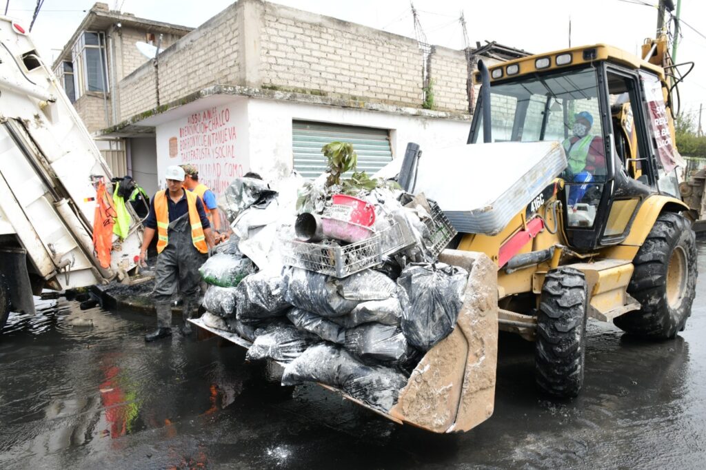 Disminuye afectaciones por inundaciones en Chalco