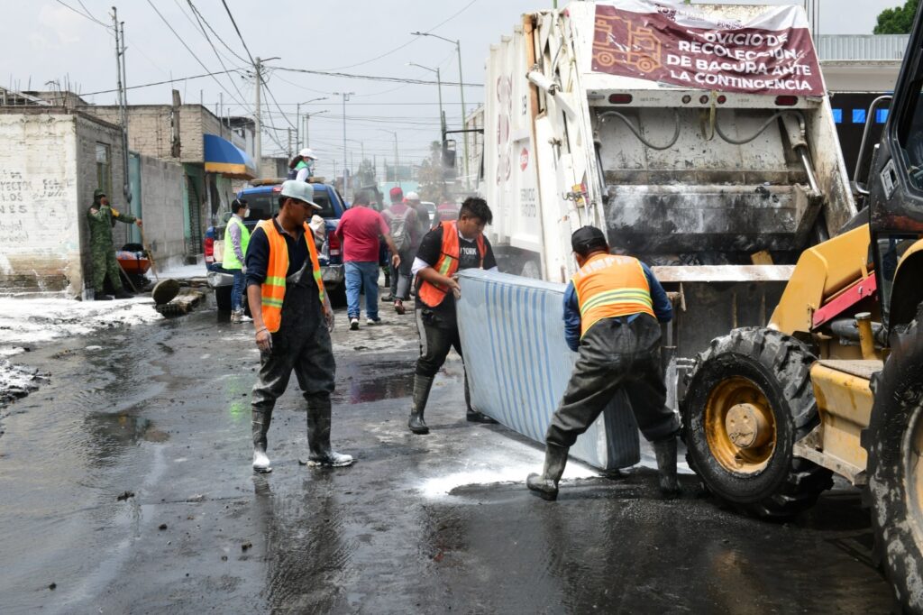 Disminuye afectaciones por inundaciones en Chalco