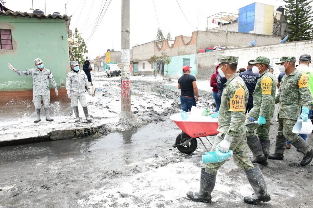 Disminuye afectaciones por inundaciones en Chalco