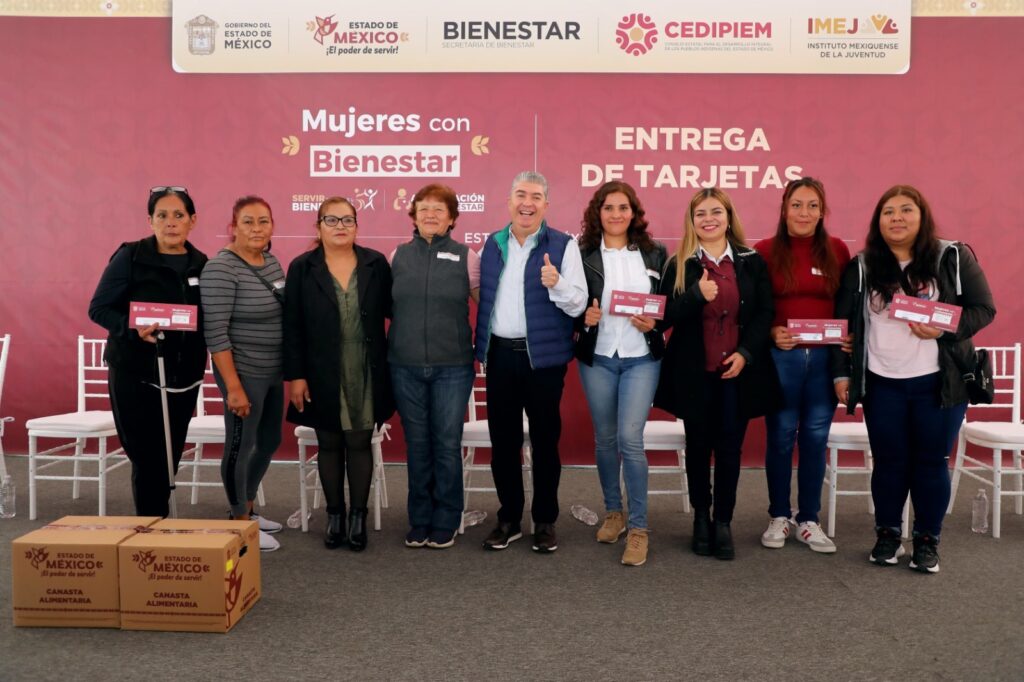 Entregará GEM apoyo del Programa Mujeres con Bienestar