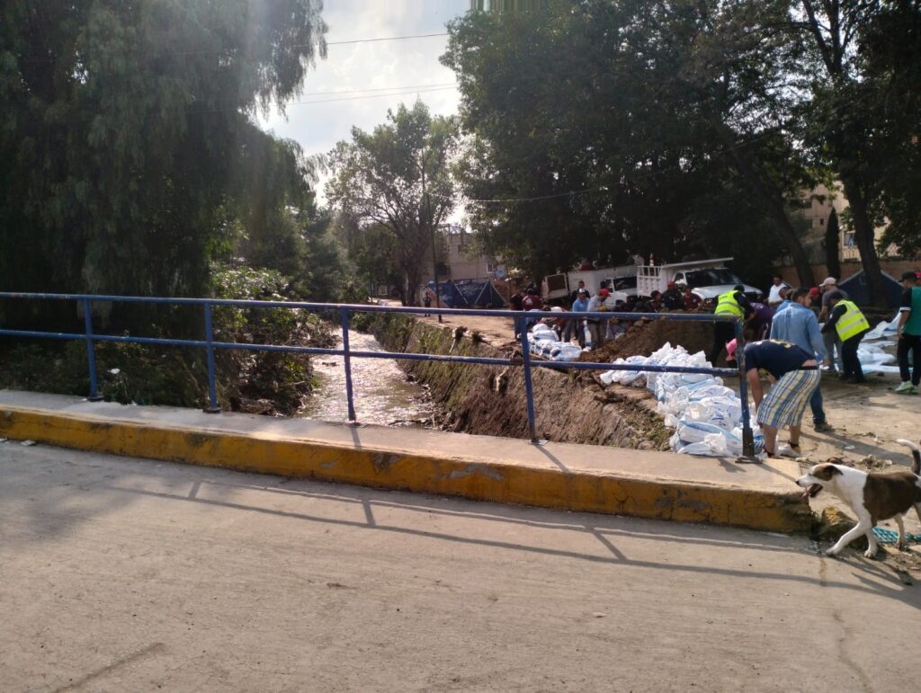 Mantiene Edoméx acciones preventivas en la Presa Los Cuartos en Naucalpan