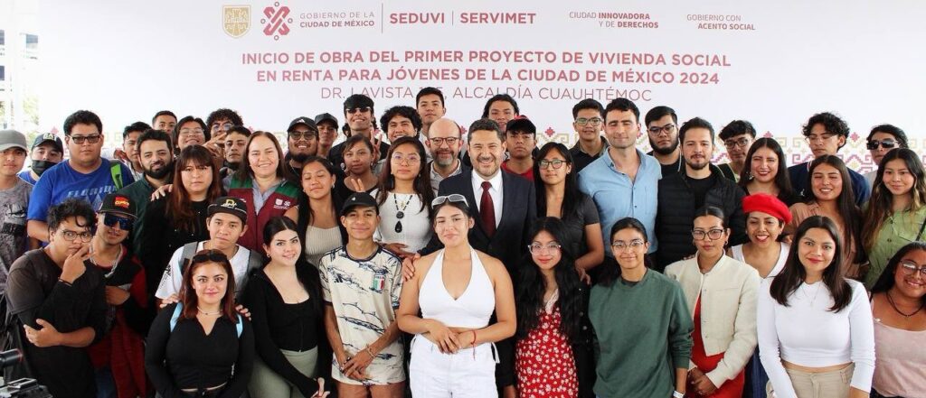 Martí Batres inaugura proyecto piloto de vivienda social para jóvenes