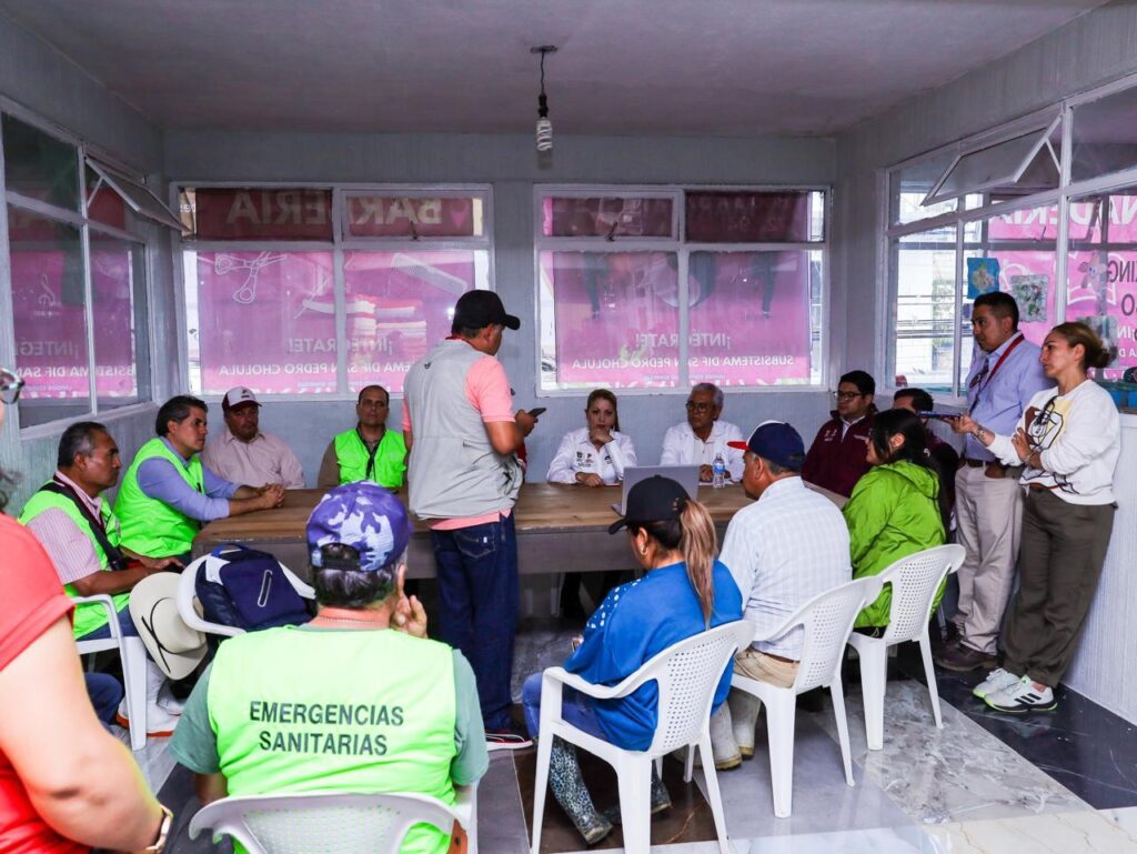 San Pedro Cholula: Gobierno Edoméx atiende a comunidad afectada por lluvias