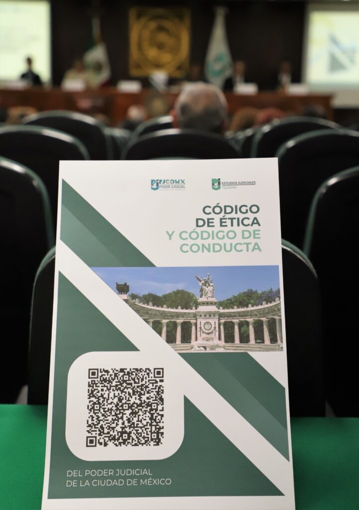 Códigos de ética y conducta del PJCDMX buscan mejorar el servicio a justiciables