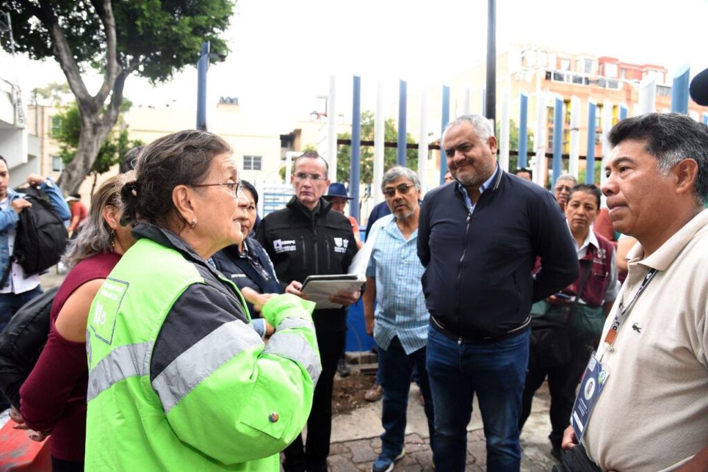 Alcaldía Cuauhtémoc promueve la rehabilitación de espacios públicos