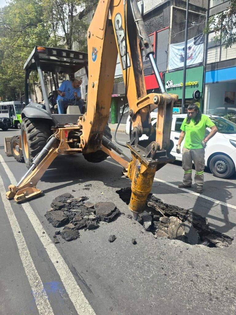 Alcaldía Cuauhtémoc realiza mejoras hidráulicas y urbanas