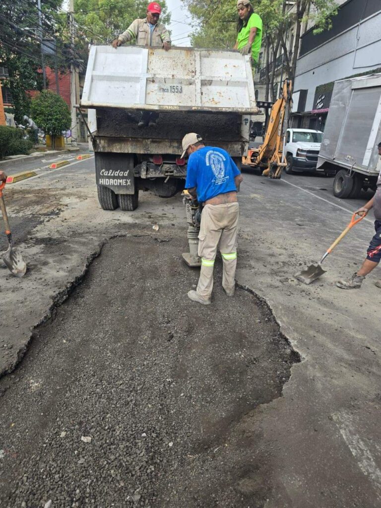 Alcaldía Cuauhtémoc realiza mejoras hidráulicas y urbanas