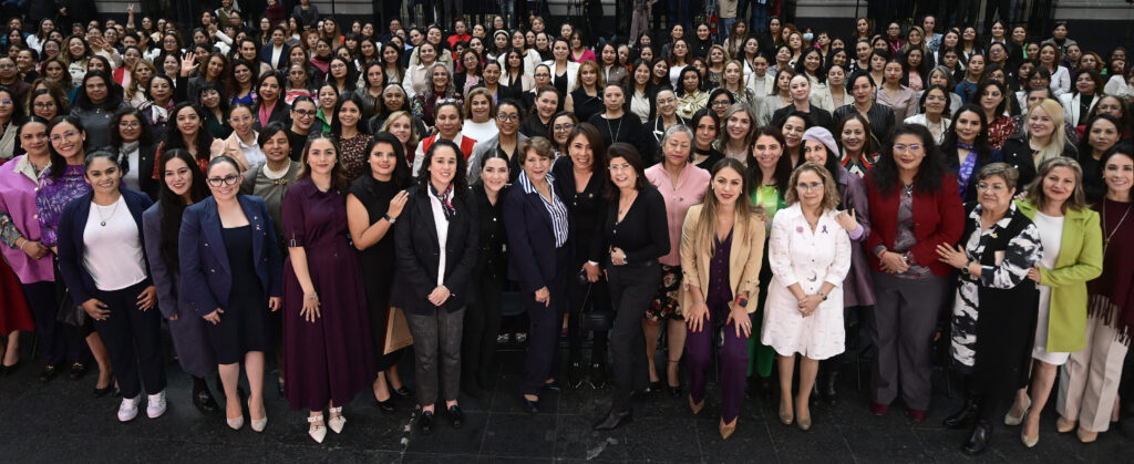 Delfina Gómez refrenda compromiso con los derechos políticos de las mujeres