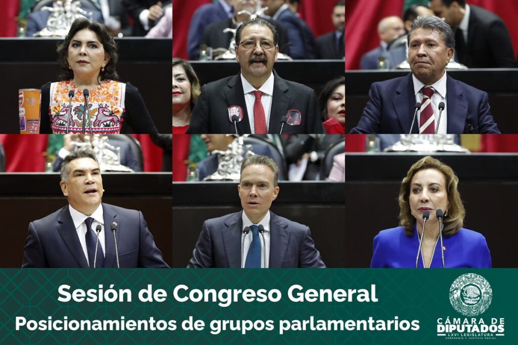 Diputados exponen postura en transmisión del Poder Ejecutivo Federal