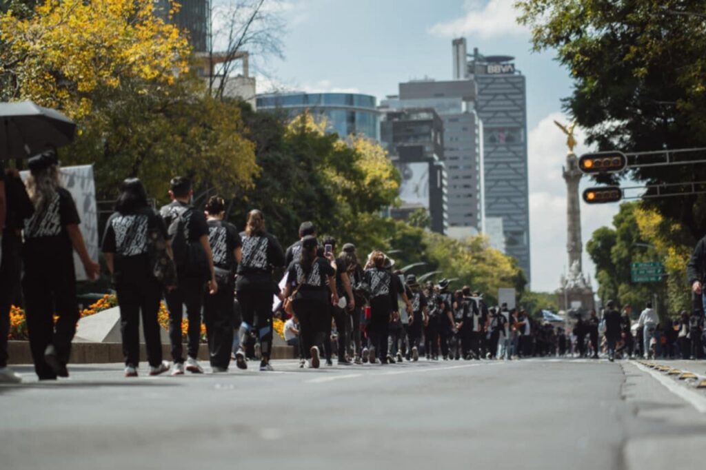 Caminata silenciosa visibiliza la lucha contra la esclavitud moderna en México