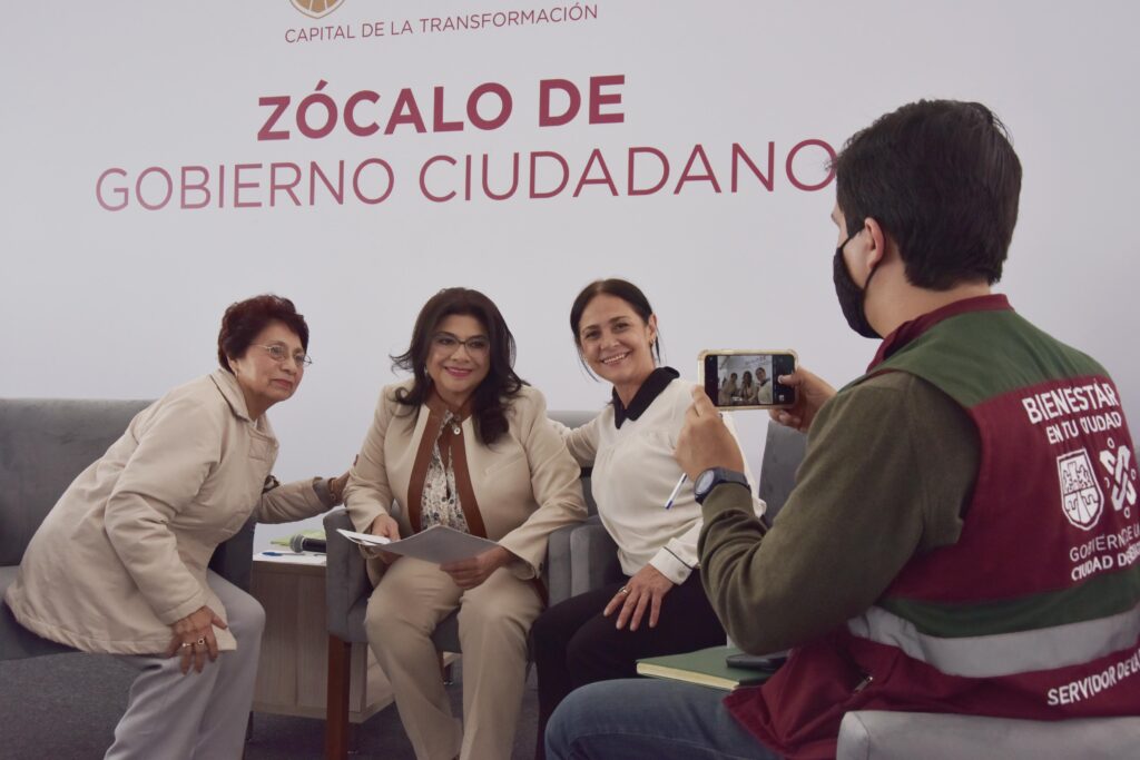 Clara Brugada encabeza jornada de “Zócalo de Gobierno Ciudadano”