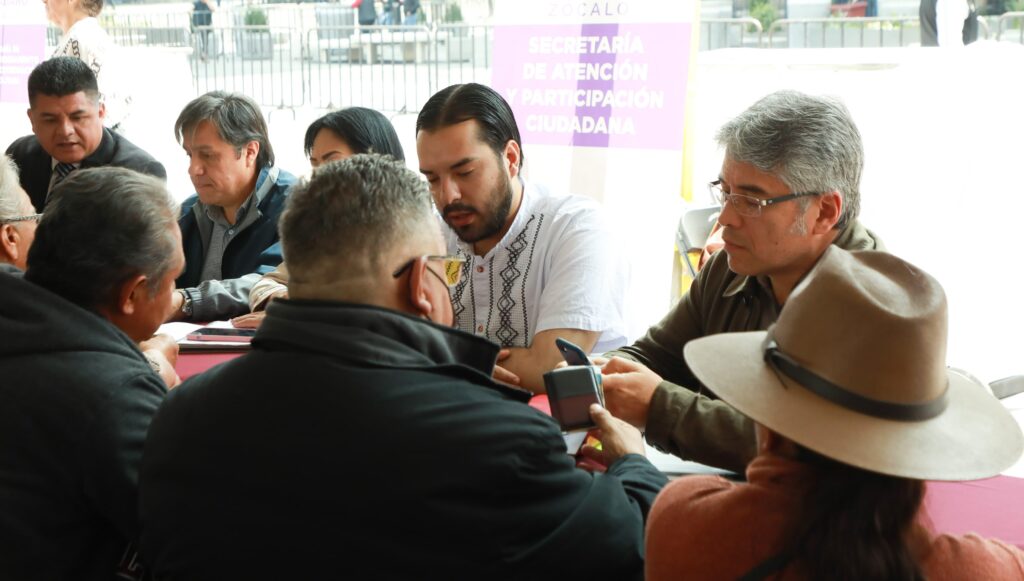 Clara Brugada encabeza jornada de “Zócalo de Gobierno Ciudadano”