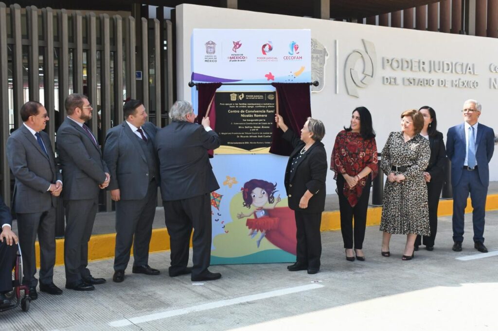 Inaugura Edoméx Centro de Convivencia Familiar