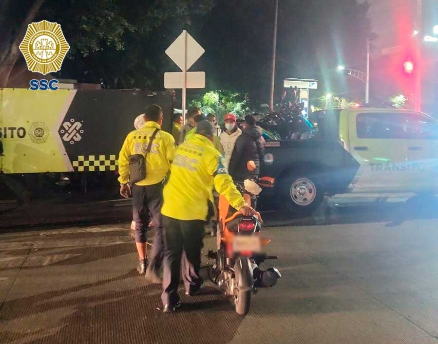 En operativo de seguridad en rodadas por Día de Muertos aseguran 754 motos