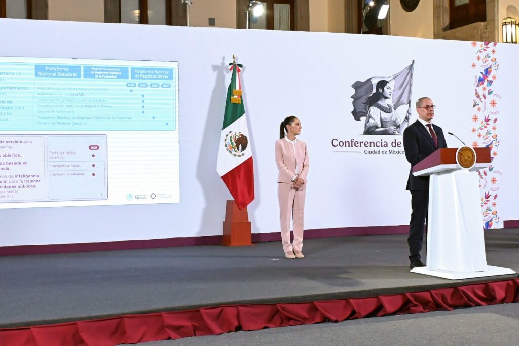 Sheinbaum presentó la nueva Agencia de Transformación Digital y Telecomunicaciones