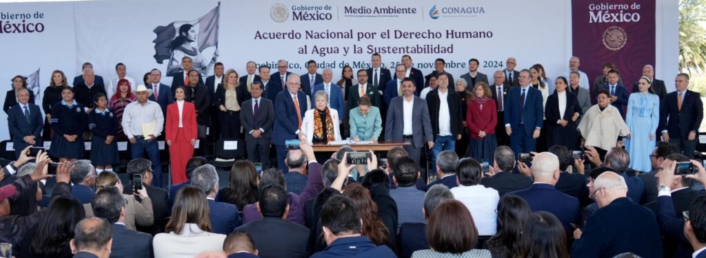 Unidos por el Agua: Firma del Acuerdo Nacional para un Futuro Sustentable en México