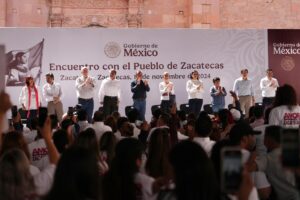 Sheinbaum impulsa producción de frijol en Zacatecas