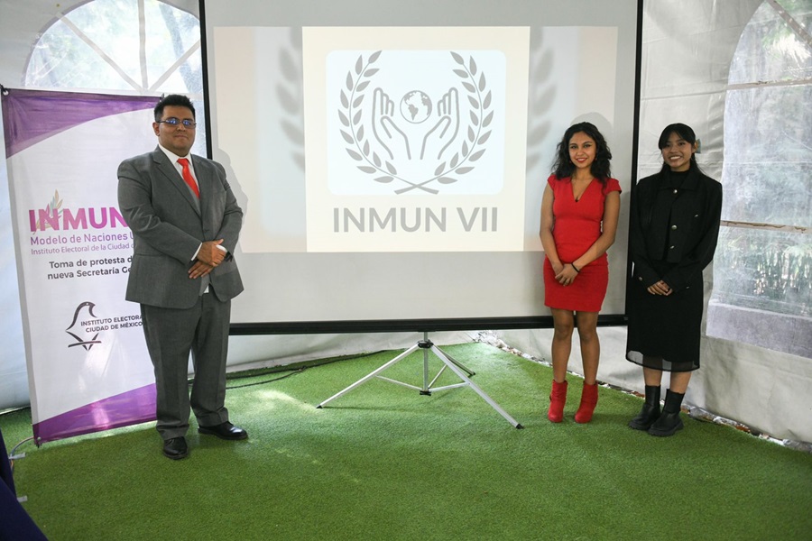 Participa IECM en la renovación de la Secretaría General del INMUN