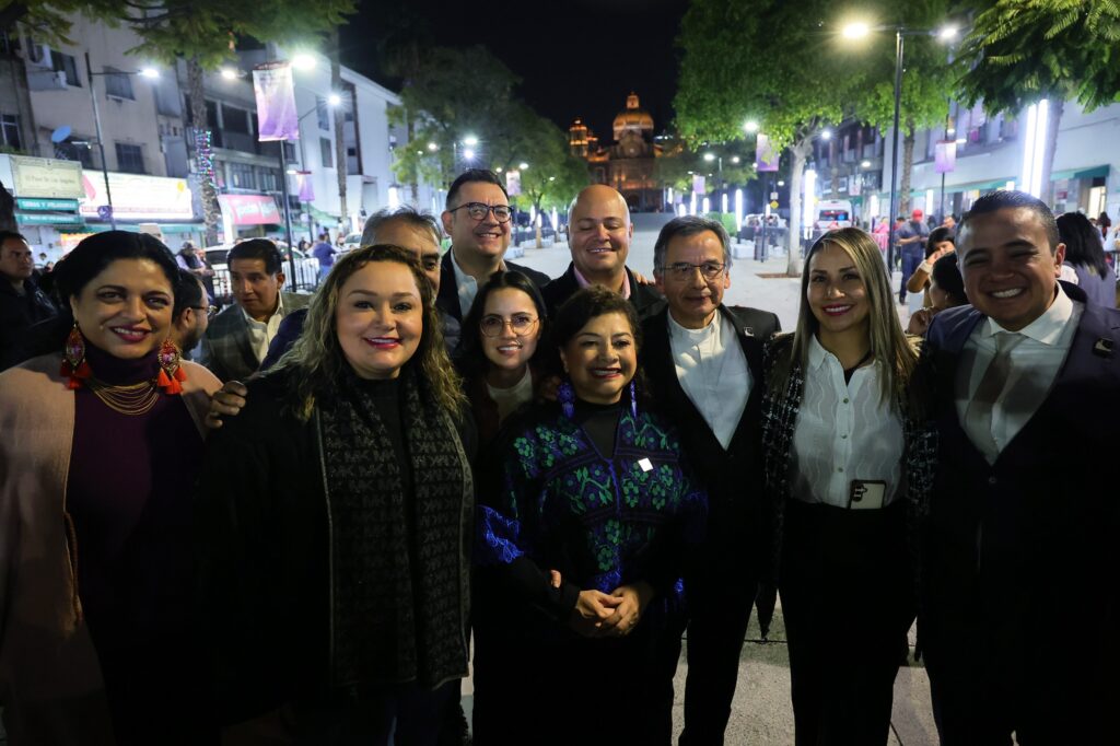 Clara Brugada inaugura el primer camino seguro para mujeres en la CDMX